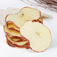 Prix d'usine, vente en gros en vrac, tranches de pommes séchées, chips de pommes déshydratées, 100% naturelles, sans sucre ajouté, faible MOQ, fournisseur chinois