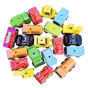 Camión <span class=keywords><strong>de</strong></span> resina <span class=keywords><strong>de</strong></span> dibujos animados con orificio, mezcladora <span class=keywords><strong>de</strong></span> cemento, camión volquete, excavadora, rodillo compactador, bloqueo <span class=keywords><strong>de</strong></span> carretera, ladrillo, hidrante contra incendios - Product Image 4