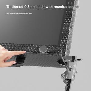 Cubierta de Acero Inoxidable para Estufa de Gas, Organizador de Encimera de Cocina con Espacio Extendido, Estante de Almacenamiento con Asa - Product Image 5