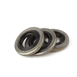 Arandelas <span class=keywords><strong>de</strong></span> Sellado <span class=keywords><strong>de</strong></span> Acero Inoxidable 301 con Revestimiento <span class=keywords><strong>de</strong></span> NBR, Arandelas <span class=keywords><strong>de</strong></span> Sellado Combinadas <span class=keywords><strong>de</strong></span> Metal y Goma - Product Image 5