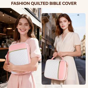 Estuche para Biblia de Alta Calidad, Bolsa de Transporte para Libros, Bolsa de Iglesia, Protectora para Biblia con Asa - Product Image 6