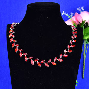 Usine cheval oeil strass chaîne blé cristal feuille coudre sur coupe Bracelet collier vêtements décoration ceinture chaussures chapeaux bricolage - Product Image 5