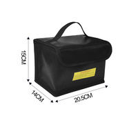 Sac de sécurité ignifuge pour batteries lithium-ion, pochette de protection pour le chargement et le stockage