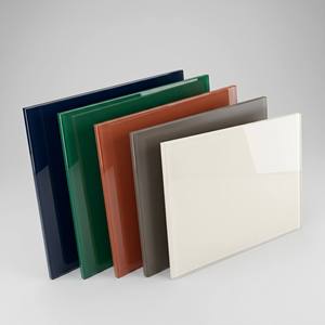 Panneaux de <span class=keywords><strong>verre</strong></span> arquitecturaux laqués à prix d'usine, panneaux de <span class=keywords><strong>verre</strong></span> colorés sur mesure pour revêtement mural intérieur - Product Image 1