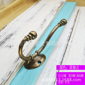 Zinc Alloy <b>Wall</b> Mounted Coat <b>Hook</b> Round Shape For Door Or <b>Wall</b> Use - Product Image 4