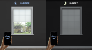 ม่านบังตารังผึ้งสำหรับ<span class=keywords><strong>ห้อง</strong></span><span class=keywords><strong>นอน</strong></span>ม่านหน้าต่างแบบมีมอเตอร์ด้านบนลงล่างขึ้นบน - Product Image 4