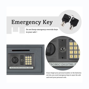 Nhà Sản Xuất Bán Buôn Tùy Chỉnh An Ninh Phòng Khách Sạn Home Reset Mã Mật Khẩu Khóa Tiền Điện Tử Kỹ Thuật Số Két Hộp Cho Khách Sạn - Product Image 5