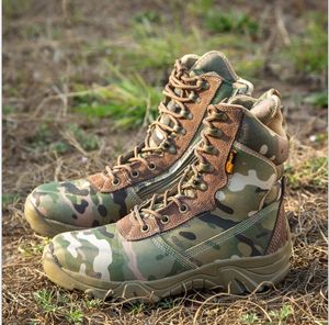 TSB304 Camping <b>Woodland</b> Camouflage Desert Boots Anti Slippery Durable Jungle Desert Terrain Tactical <b>Shoes</b> - Product Image 5