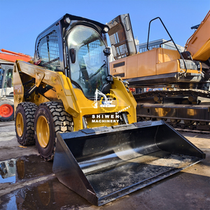 Used Mini Skid Steer Loader CAT246D Japan Import 4x4 <b>Wheel</b> Drive 57KW Power Motor & Bearing Free Shipping - Product Image 2