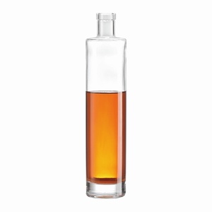 Cao Cấp Thủy Tinh Trong Suốt Chai Cho Sang Trọng Brandy Giống Như Whiskey Rum Gin Tequila Trong Kích Thước Tùy Chỉnh 350Ml 500Ml 700Ml 750Ml - Product Image 3
