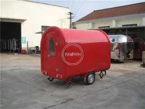 OEM מפעל אספקת רחוב נייד קרח קרם מזון עגלת קפה ואן קרוואן מזון מהיר משאית