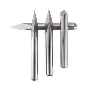 مثقاب ثلاثي الحواف مصنوع من الكربيد الصلب يُنصح بقياسه cnc لقطع المعادن - Product Image 4