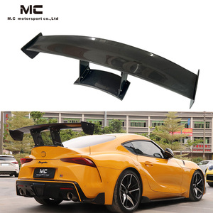 Grand becquet de Style V pour Toyota Supra A90 A91 MK GR lèvre arrière en Fiber de carbone garnitures arrière Supra <span class=keywords><strong>G</strong></span>/GT - Product Image 1