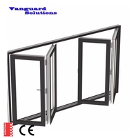 Fenêtres en aluminium noir NFRC TOMA, cadre en aluminium, double vitrage, fenêtres pliantes en aluminium, fenêtre en verre trempé