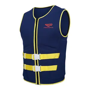 Customized 2023 Pro-impact Wakeboard Vest Marine Men Life Jacket Neoprene Pvc Foam Adult Swim Vest