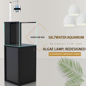 ตู้ปลาทะเล<span class=keywords><strong>น้ำเค็ม</strong></span> กระจกใสพิเศษ สำหรับ<span class=keywords><strong>ปลา</strong></span>กะเทย ดีไซน์ทันสมัย หรูหรา สร้างสรรค์ เหมาะสำหรับห้องนั่งเล่น บ้าน ตู้ปลาแบบมีระบบไหลเวียนน้ำ - Product Image 2