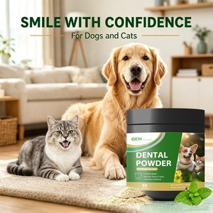 Complément Nutritionnel Naturel pour Animaux de Compagnie OEM ODM Marque Privée – Poudre Dentaire pour Animaux Favorisant l'Hygiène Bucco-Dentaire et l'Éclat de l'Haleine - Product Image 3
