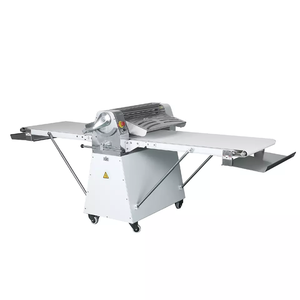 Sfogliatrice Professionale Manuale per Panetteria, <span class=keywords><strong>Pasticceria</strong></span>, Pane, Pizza e Croissant, Macchina Commerciale da Pavimento per Impasti - Product Image 3