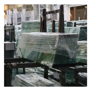 Building glass factory wholesale 4mm 5mm 6mm 8mm 10mm 12mm 15mm 19mm custom clear fully tempered toughened safety glass panels