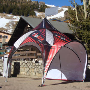 Maxbaldacchino personalizzato <span class=keywords><strong>3M</strong></span> 4.8M <span class=keywords><strong>6M</strong></span> 9M impermeabile fiera fiera arco <span class=keywords><strong>Gazebo</strong></span> cupola ragno tenda per attività all'aperto - Product Image 2