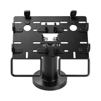 Support universel double pour terminal de point de vente OEM avec deux lecteurs de cartes POS sur un seul support, support de machine à cartes en métal de haute qualité
