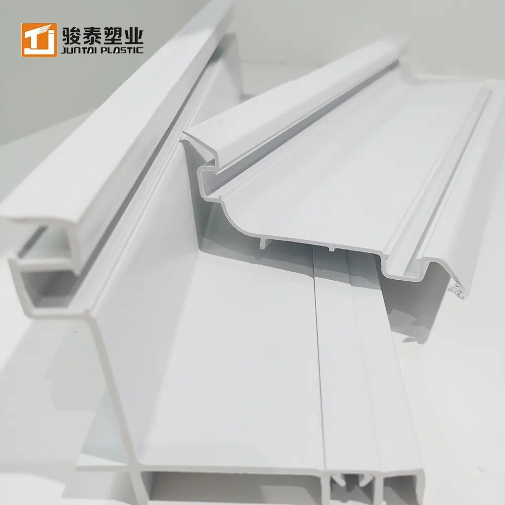 Juntai ท่อพีวีซีประตูหน้าต่าง,ABS PP HDPE UPVC โปรไฟล์ PVC พลาสติกสำหรับหน้าต่างผู้ผลิตช่องลม