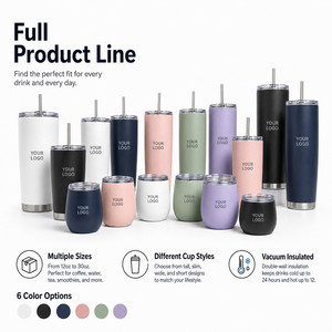 Custom Logo 20oz Vacuum Insulated Tumbler Stainless Steel Slim Travel Mug With Straw Reusable Coffee Cup For <b>Hot</b> Cold <b>Drinks</b> - Product Image 6