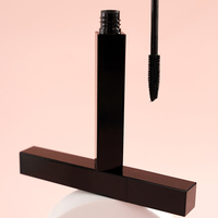 Crème vegan sans cruauté animale, waterproof, 4D, séchage rapide, noir, longue tenue, fini mat pour