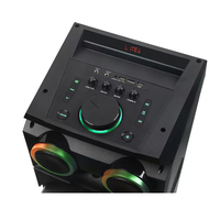 Amplificada Équipement de sonorisation/amplificateurs Haut-parleurs grands haut-parleurs d'extérieur Dj Party Karaoke avec 2 microphones sans fil