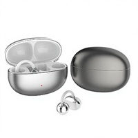 Écouteurs intra-auriculaires TWS Q13 à clip avec réduction de bruit ENC, étanchéité IPX4, design sportif