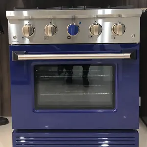 SENG Kitchen 30/36/48" Freestanding Professional Range gas Oven 4/6/8 NP/LP Burners Stainless Steel