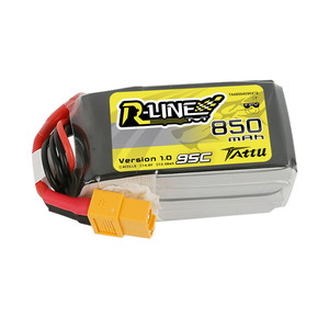 แบตเตอรี่ลิโพ TATTU-R-LINE 1.0 850mAh 95C 11.1V 3S <span class=keywords><strong>14.2V</strong></span> 4S พร้อมหัวต่อ XT30 XT60 - Product Image 2
