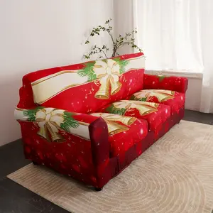 定制任何图案圣诞沙发套扶手沙发垫套