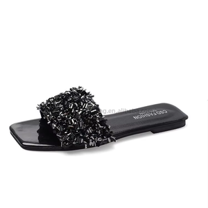 Summer High Quality Size 35-42 Breathable Quick-Drying Outdoor Comfort Flat <b>Slippers</b> for Girls Women Outdoor - Product Image 4