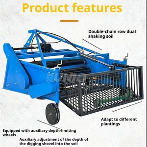 Máquina cosechadora de raíces subterráneas, máquina cosechadora de hierbas - Product Image 3