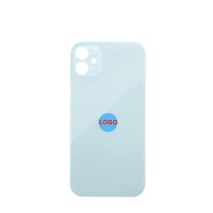 Coques de téléphone portable avec grand trou et logo pour <span class=keywords><strong>iPhone</strong></span> X, <span class=keywords><strong>XS</strong></span>, <span class=keywords><strong>XS</strong></span> Max, 11, 12, 13, 14, 15, 16, 17 Pro Max – Verre <span class=keywords><strong>arrière</strong></span> - Product Image 3