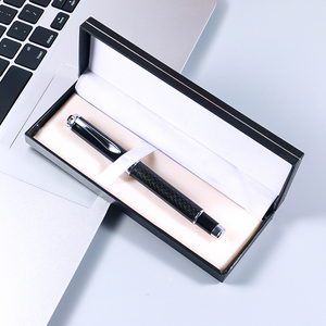 Bolígrafo de Gel SHULI de 0.5 mm, Bolígrafo de Metal Personalizado con Logotipo de Lujo, Bolígrafo de Fibra de Carbono, Bolígrafo de Tinta de Gel - Product Image 6