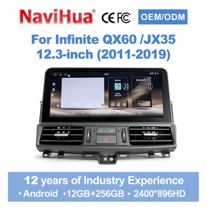 Autoradio multimédia Android avec écran tactile de 12,3 pouces pour Infiniti QX60 JX35 2011-2019, unité principale de voiture, moniteur GPS, Carplay, nouveau design - Product Image 3