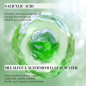 KORMESIC Marque Privée OEM 100g Nettoyant Visage Anti-Acné à l'Acide Salicylique et à l'Huile d'Arbre à Thé, Éclaircissant, Équilibrant le Sébum, Mousse Riche - Product Image 3