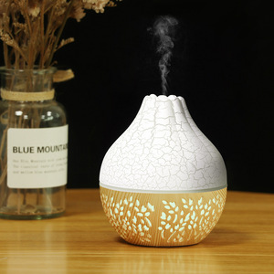 YX-019 Crackled USB Humidifier 5V Mini Home Aromatherapy Diffuser Luminous Finish Less Than 0.5L Water Tank - Product Image 2