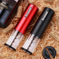 Ouvre-bouteille électrique Tire-bouchon rechargeable automatique avec coupe-feuille en acier inoxydable