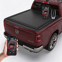 Couverture de benne de camion rétractable en aluminium Dowell pour Dodge Ram 1500 2500 5.7 6.4 Rambox Gen 4 2014 2015 2016 2020 2022