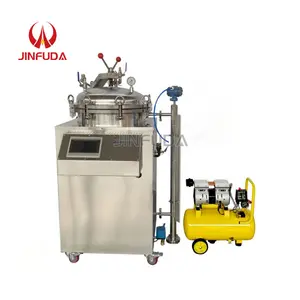 100 Liter 150L Industrial Steam Sterilizer Vertical Autoclave Price For Mushroom Substrate Bag