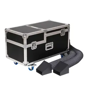 Flight Case Verpakt 3000W Low Fog Machine Water Mist Grond Rook Making Machine Of Wedding Event Dmx Water Rook machine