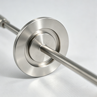 Thermocouple à bride fixe de type K, fil tressé en acier inoxydable de 5 m, sonde à bride 0-700°C, capteur de température résistant à la corrosion