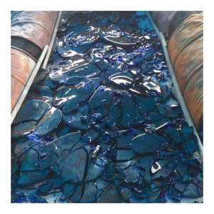 Slag glass rocks Natural light color for gabion and landscaping the Fireside - Product Image 1