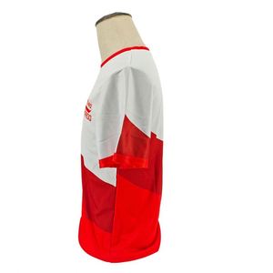 T-shirt promotionnel 100 % polyester à sublimation intégrale avec votre logo, col rond, séchage rapide, pour campagne électorale - Product Image 5