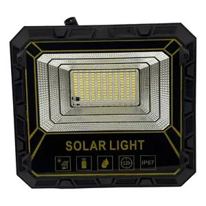 Faro LED Solare ad Alta Potenza 100W, Luce Bianca Fredda, per Esterni - Product Image 4