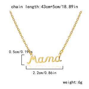 <span class=keywords><strong>Collana</strong></span> moda moda moda giorno <span class=keywords><strong>della</strong></span> <span class=keywords><strong>mamma</strong></span> <span class=keywords><strong>mamma</strong></span> <span class=keywords><strong>mamma</strong></span> <span class=keywords><strong>mamma</strong></span> <span class=keywords><strong>collana</strong></span> ciondolo iniziale per le donne - Product Image 6