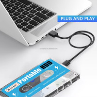 Vente chaude 500G HDD Jeu Externe Disque Dur Disque Ordinateur Télécharger USB 2.5 Pouces Jeux de Disque Rétro Console de Jeu Vidéo pour Ordinateur Portable/PC